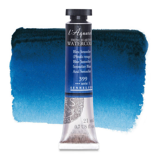 Artists' Watercolor, Blue Sennelier, 21 ml.