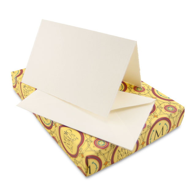 Medioevalis Reply Folded Cards and Envelopes, Box of 20