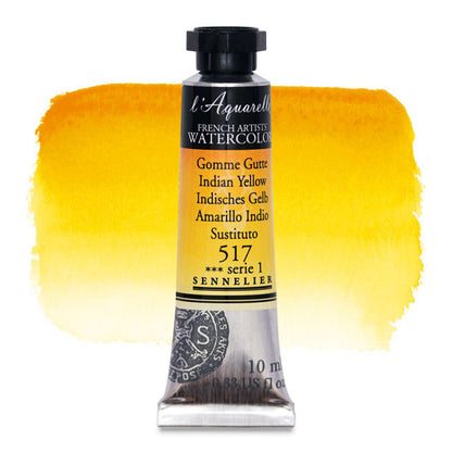 Artists' Watercolor, Indian Yellow, 10 ml.