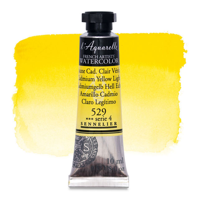 Artists' Watercolor, Cadmium Yellow Light, 10 ml.