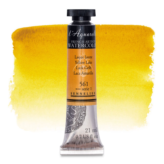 Artists' Watercolor, Yellow Lake, 21 ml.