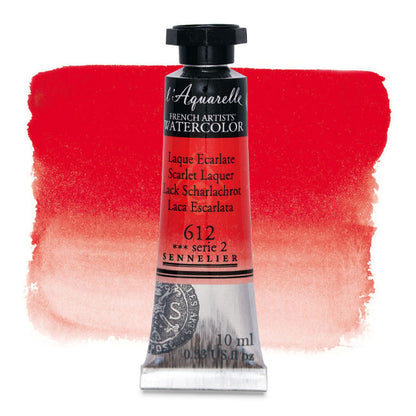 Artists' Watercolor, Scarlet Laquer, 10 ml.