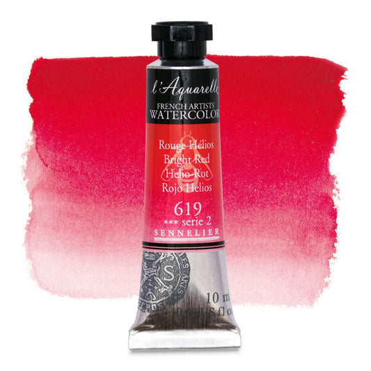 Artists' Watercolor, Bright Red, 10 ml.