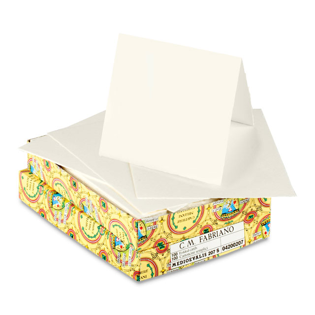 Square Folded Cards, Box of 100