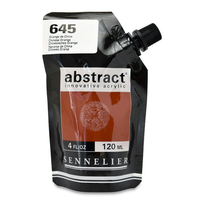 Abstract Acrylic, Chinese Orange, 120 ml.