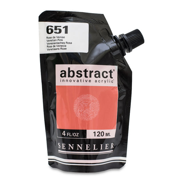 Abstract Acrylic, Venetian Pink, 120 ml.