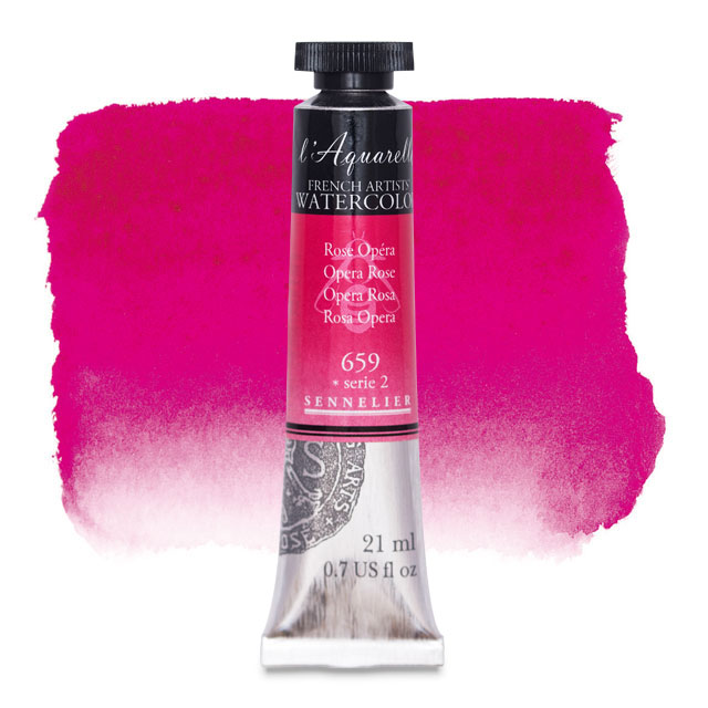 Artists' Watercolor, Opera Rose, 21 ml.