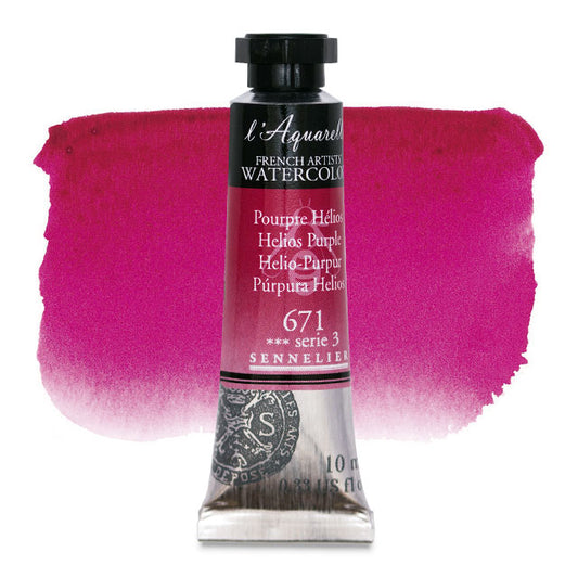 Artists' Watercolor, Helios Purple, 10 ml.