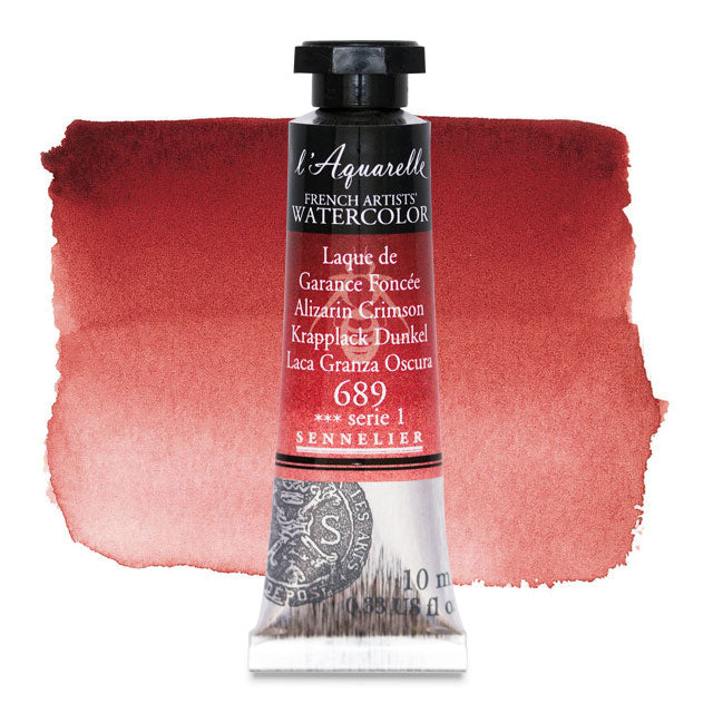 Artists' Watercolor, Alizarin Crimson, 10 ml.