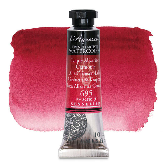 Artists' Watercolor, Alizarin Crimson Lake, 10 ml.