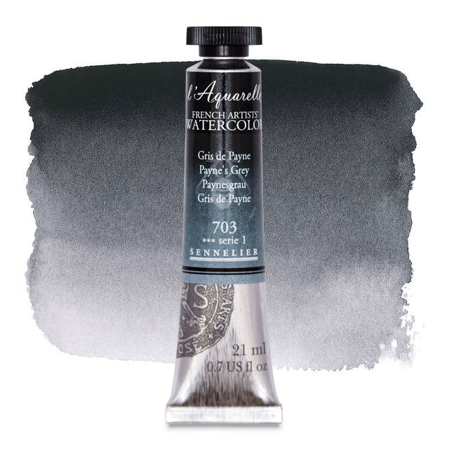 Artists' Watercolor, Payne's Grey, 21 ml.