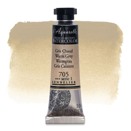 Artists' Watercolor, Warm Grey, 10 ml.