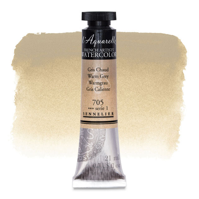 Artists' Watercolor, Warm Grey, 21 ml.