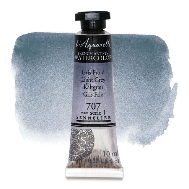 Artists' Watercolor, Light Grey, 10 ml.