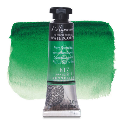 Artists' Watercolor, Sennelier Green, 10 ml.