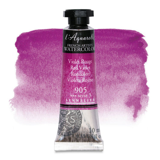 Artists' Watercolor, Red Violet, 10 ml.