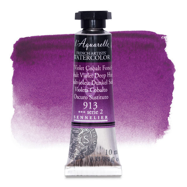 Artists' Watercolor, Cobalt Violet Deep Hue, 10 ml.
