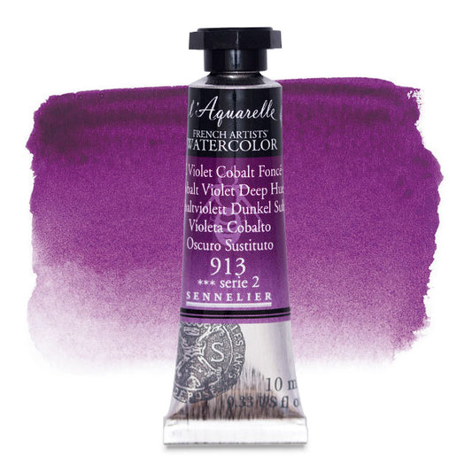 Artists' Watercolor, Cobalt Violet Deep Hue, 10 ml.
