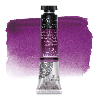 Artists' Watercolor, Cobalt Violet Deep Hue, 21 ml.