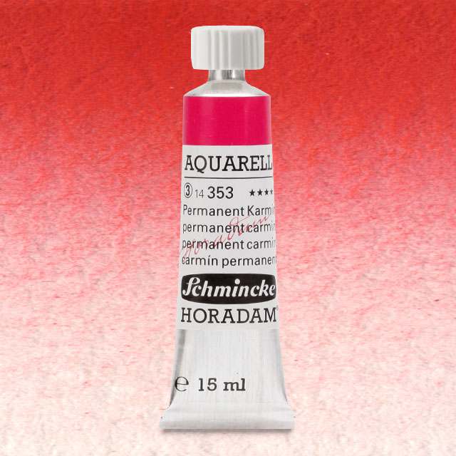 Permanent Carmine, 15 ml.