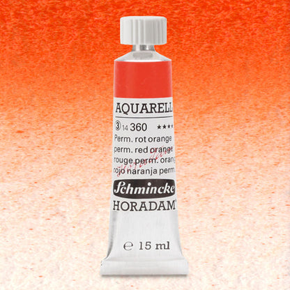 Permanent Red Orange, 15 ml.