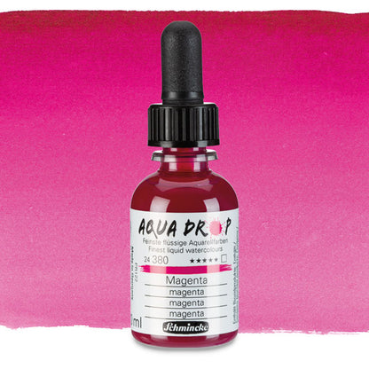 Schmincke Aqua Drop Liquid Watercolor - Magenta, 30 ml