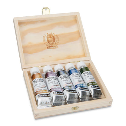 Schmincke Horadam Aquarell Watercolor - Super Granulating Tundra Set, 15 ml