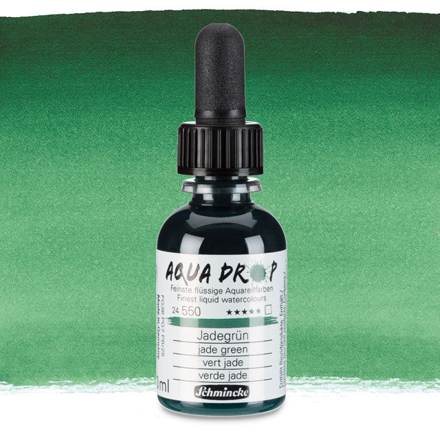 Aqua Drop Liquid Watercolor - Jade Green, 30 ml.