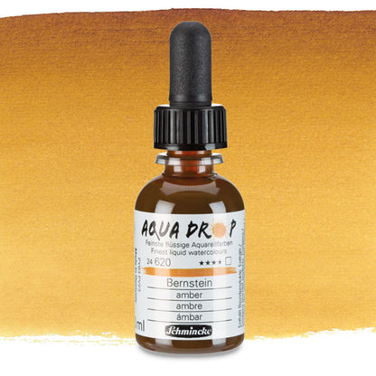 Aqua Drop Liquid Watercolor - Amber, 30 ml.