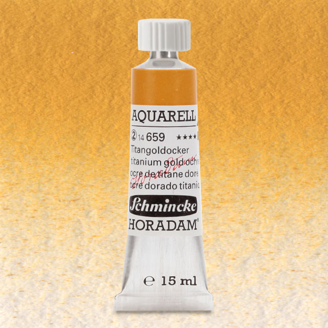 Titanium Gold Ochre, 15 ml.