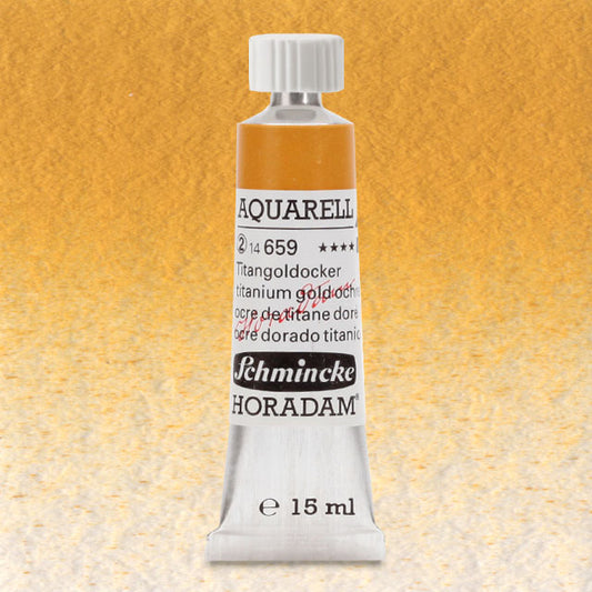 Titanium Gold Ochre, 15 ml.