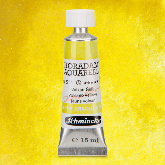 Schmincke Horadam Aquarell Watercolor - Volcano Yellow, 15 ml