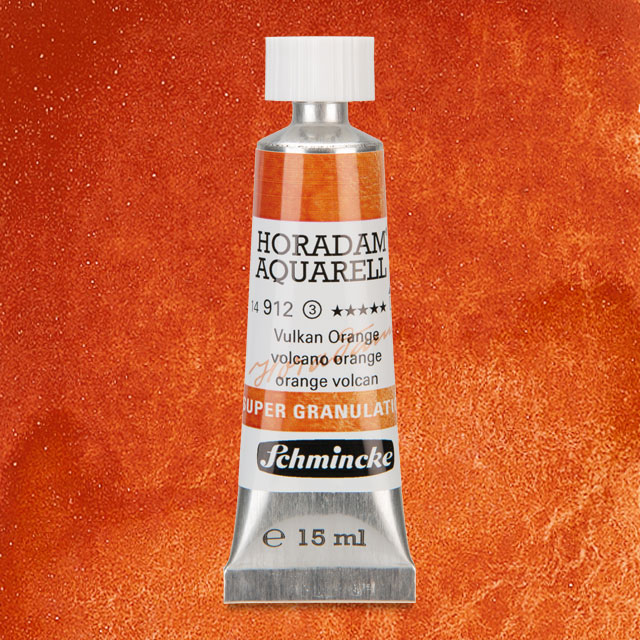 Schmincke Horadam Aquarell Watercolor - Volcano Orange, 15 ml