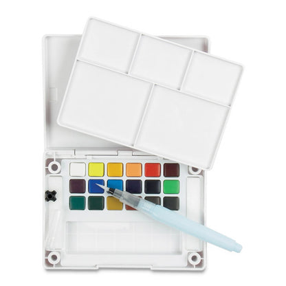 Koi Watercolor Pocket Field Sketch Box, Set of 18