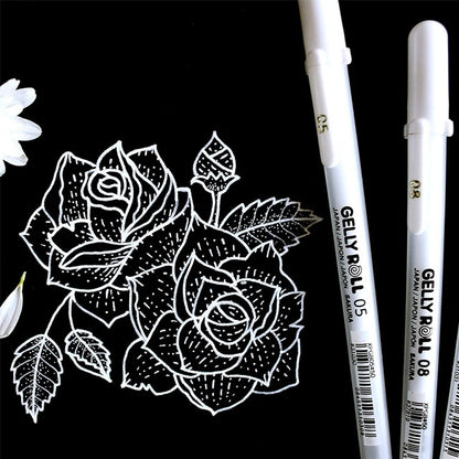 Gelly Roll Pens - White