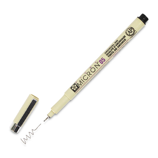 Micron Pen - Black, Size 05