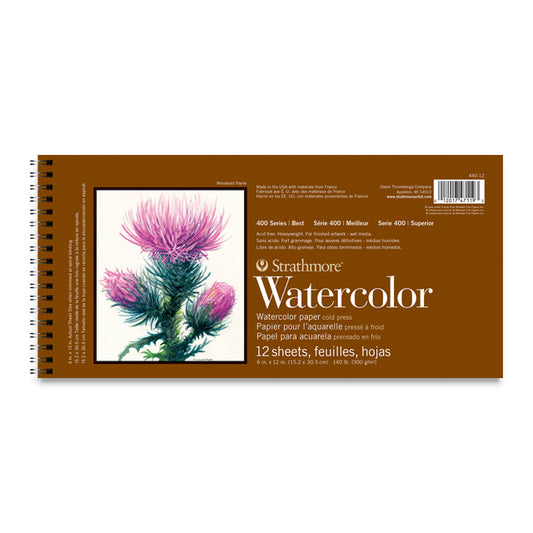 400 Series Watercolor Pad, 6" x 12"