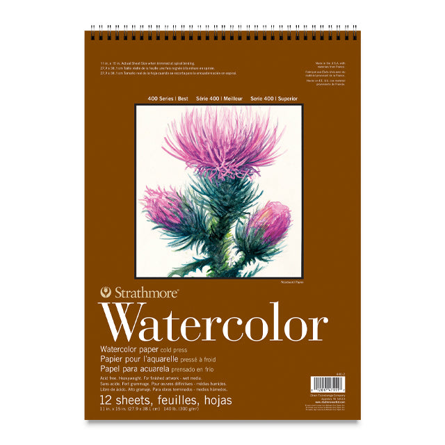 400 Series Watercolor Pad, 11" x 15"