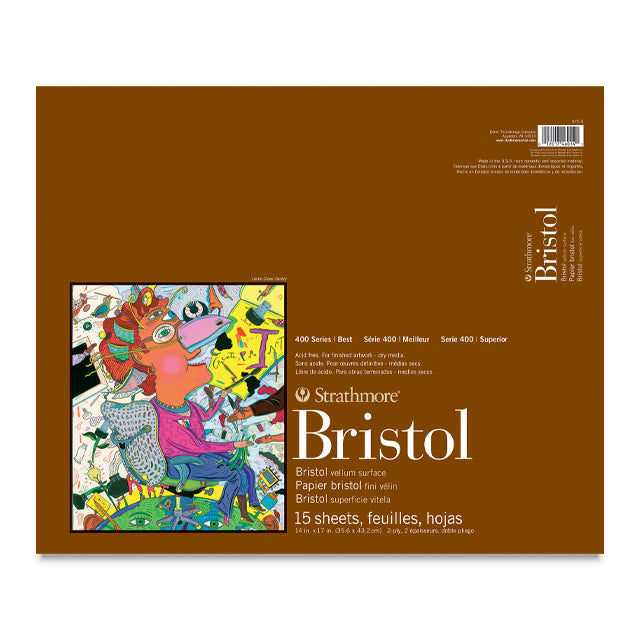 400 Series Bristol Pad, Vellum