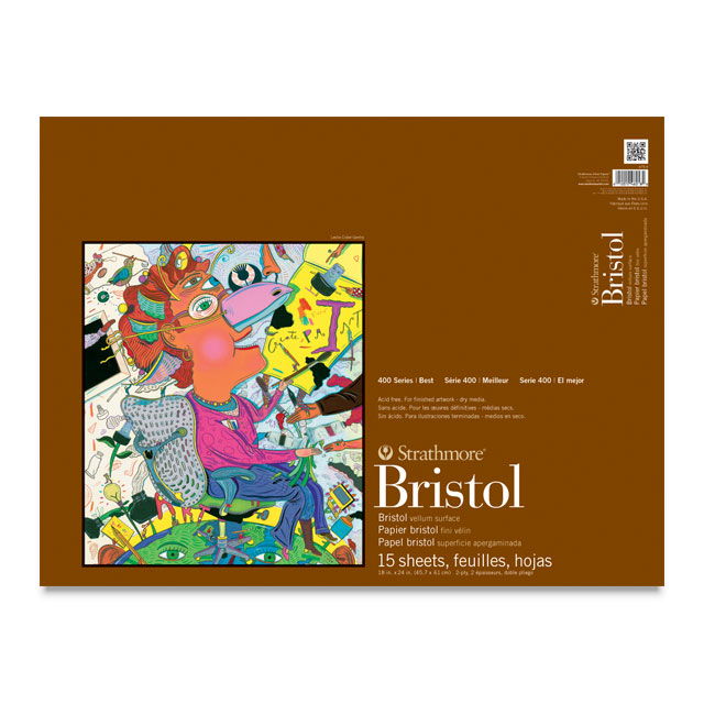 400 Series Bristol Pad, Vellum