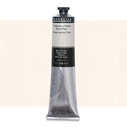 Sennelier Artists' Extra-Fine Oil, Titanium White, 200 ml.