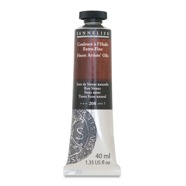 Sennelier Artists' Extra-Fine Oil, Raw Sienna, 40 ml.