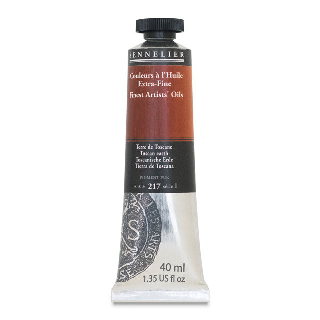 Sennelier Artists' Extra-Fine Oil, Tuscan Earth, 40 ml.