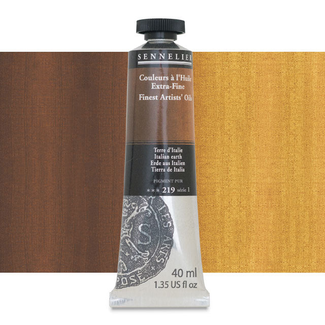 Sennelier Artists' Extra-Fine Oil, Italian Earth, 40 ml.