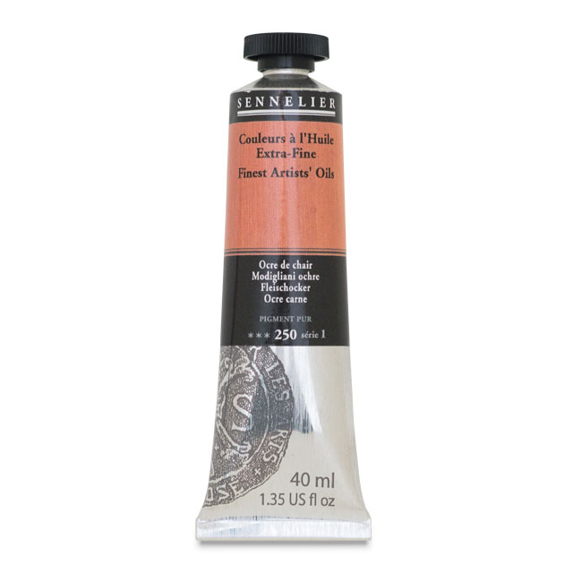 Sennelier Artists' Extra-Fine Oil, Modigliano Ochre, 40 ml.