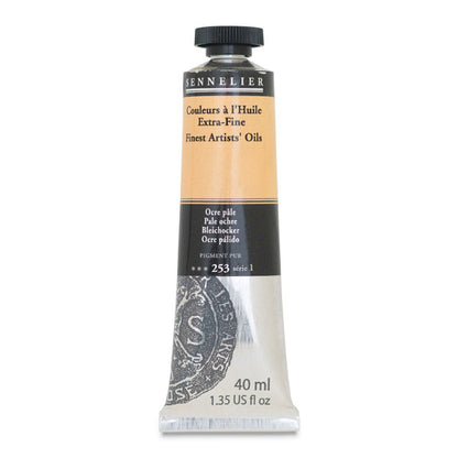 Sennelier Artists' Extra-Fine Oil, Pale Ochre, 40 ml.