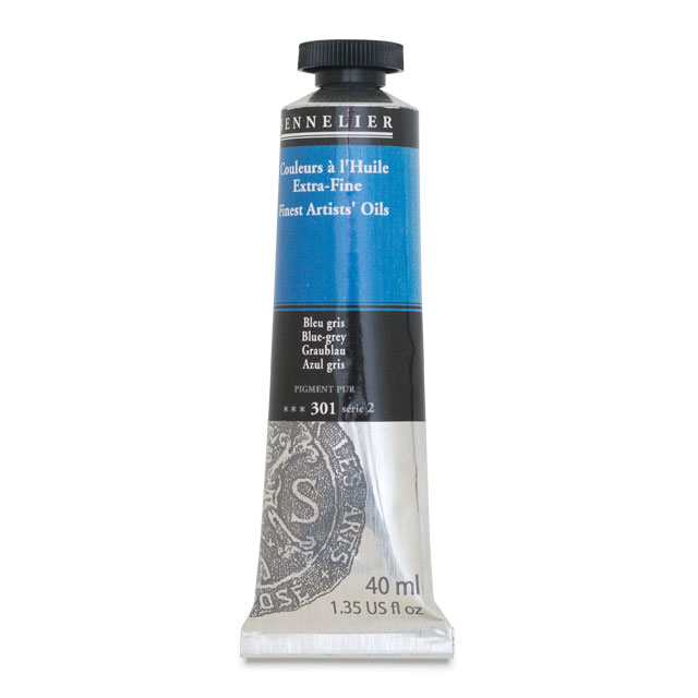 Sennelier Artists' Extra-Fine Oil, Blue Gray, 40 ml.