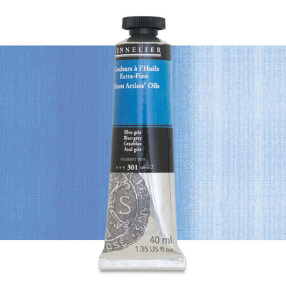 Sennelier Artists' Extra-Fine Oil, Blue Gray, 40 ml.