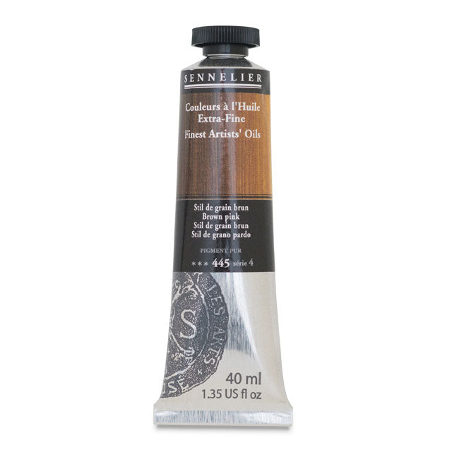 Sennelier Artists' Extra-Fine Oil, Brown Pink, 40 ml.