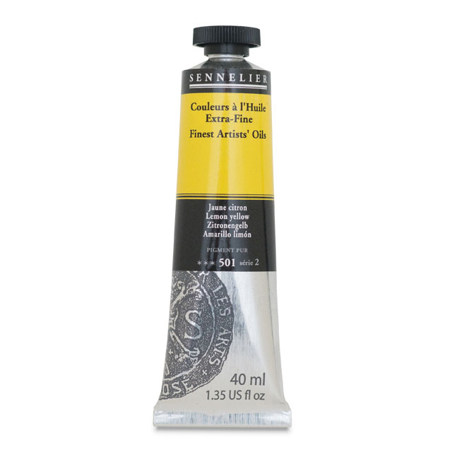 Sennelier Artists' Extra-Fine Oil, Lemon Yellow, 40 ml.